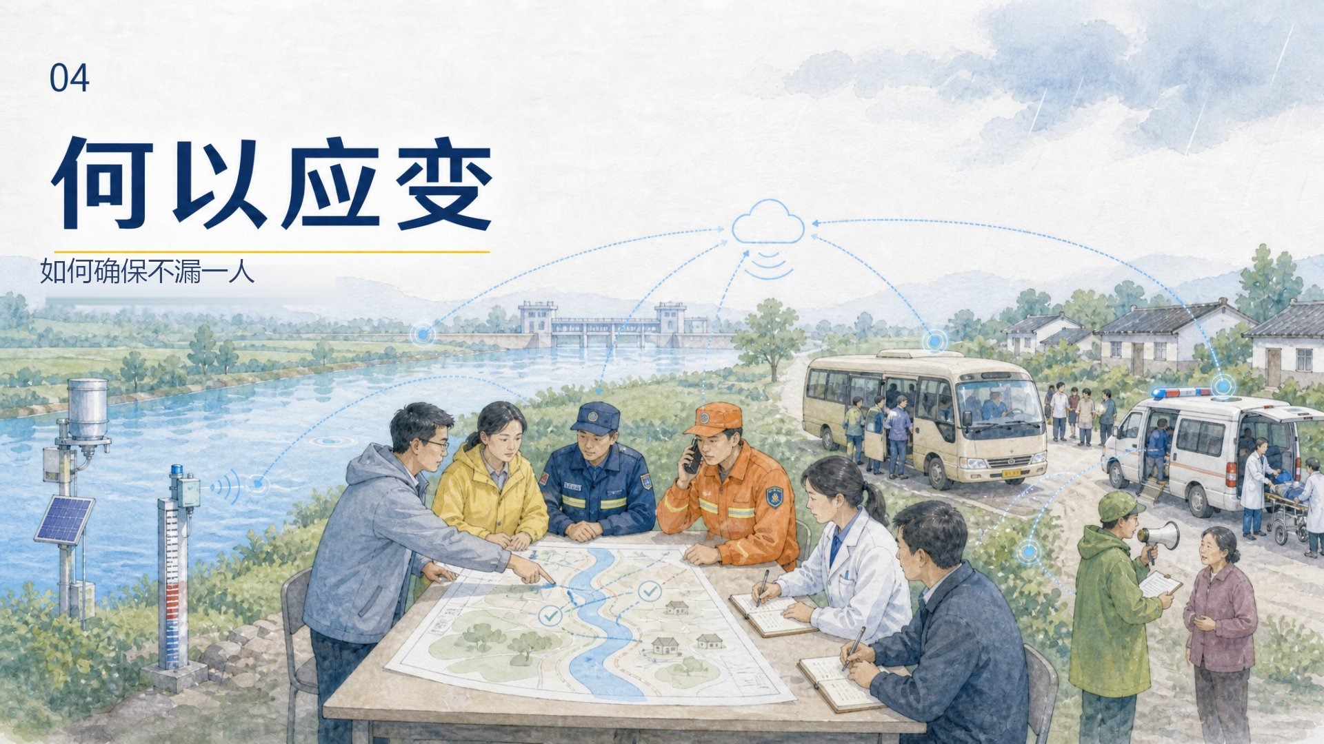 04 何以应变 · 如何确保不漏一人