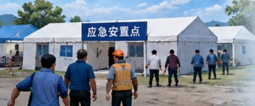5月演练：转移至安置点